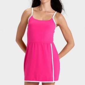 Women's Everyday Soft Wrap Active Dress - All In Motion™ Berry Pink